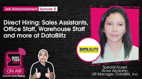 datablitz hiring